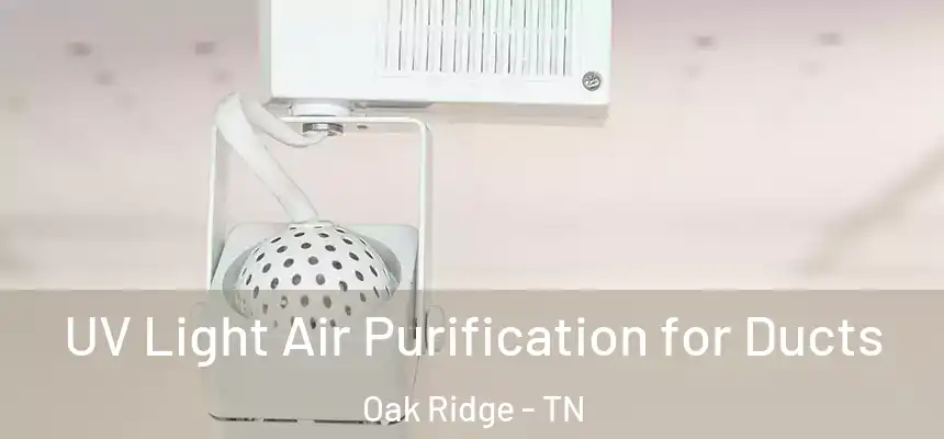  UV Light Air Purification for Ducts Oak Ridge - TN
